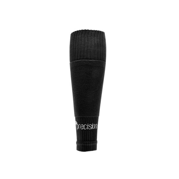 Precision Unisex Adult Pro Compression Footless Socks - Black