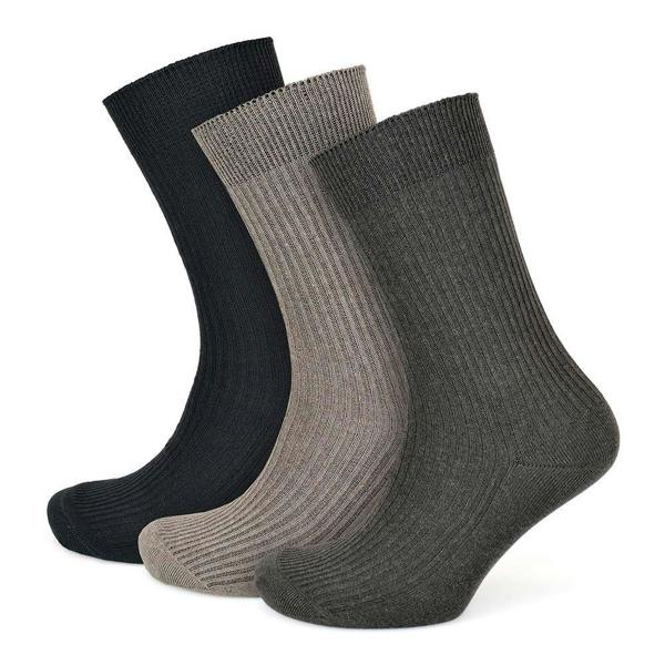 Tom Franks Mens Tom Franks Comfort Top Non Elasticated Rib Socks SK613