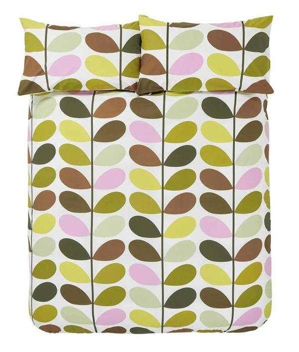 Orla Kiely Multi Stem SPRING Standard Pillowcase Pair 50x75cm