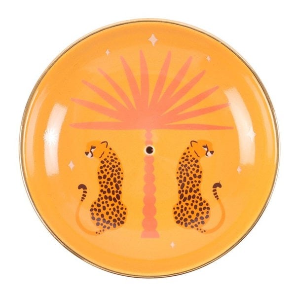 Serano Leopard Palm Incense Holder