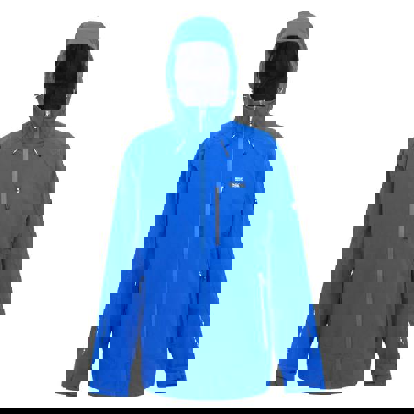 Regatta Mens Okara Waterproof Jacket - Oxford Blue/Navy - 