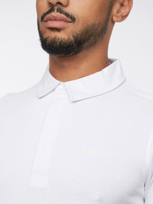 Crosshatch Sullivan Polo White