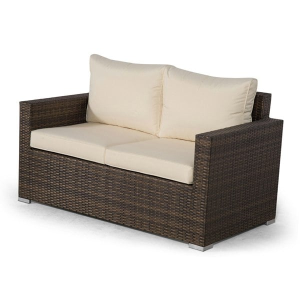 Giardino Sydney Rattan 2 Seater Loveseat Sofa