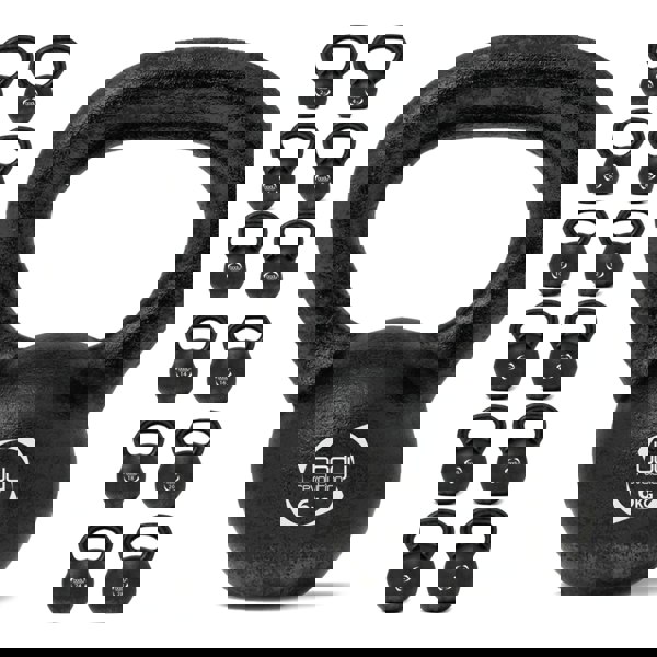 Body Revolution 6 kg Cast Iron Kettlebells