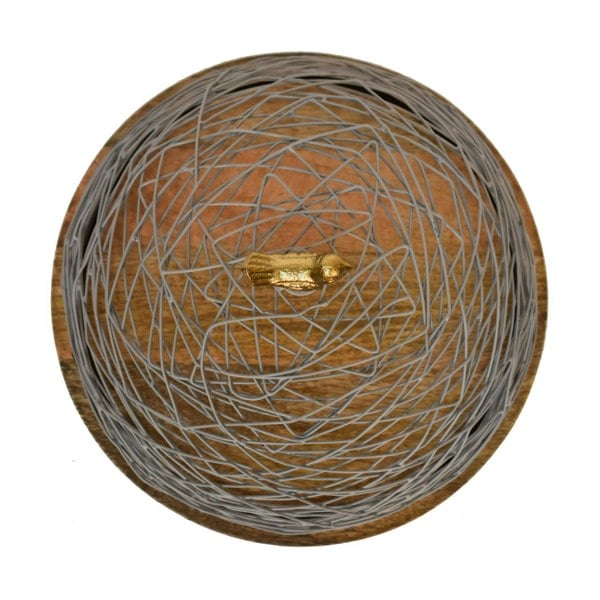 Artisan Furniture Blue Bird Nest Cake Stand Set