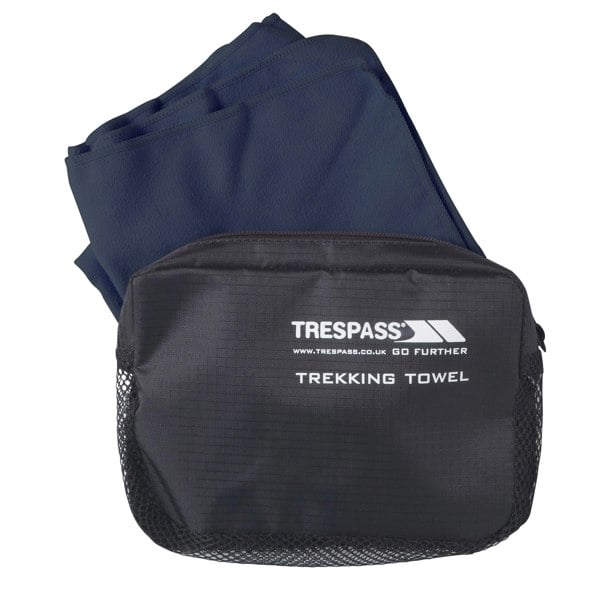 Trespass Soaked Sports Towel - Navy Blue