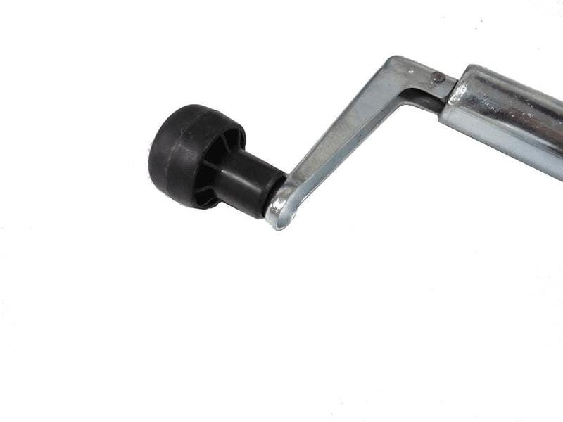 Heavy Duty Caravan Jockey Wheel 34MM (Lightweight Plastic Rim Trailer Wind Up)