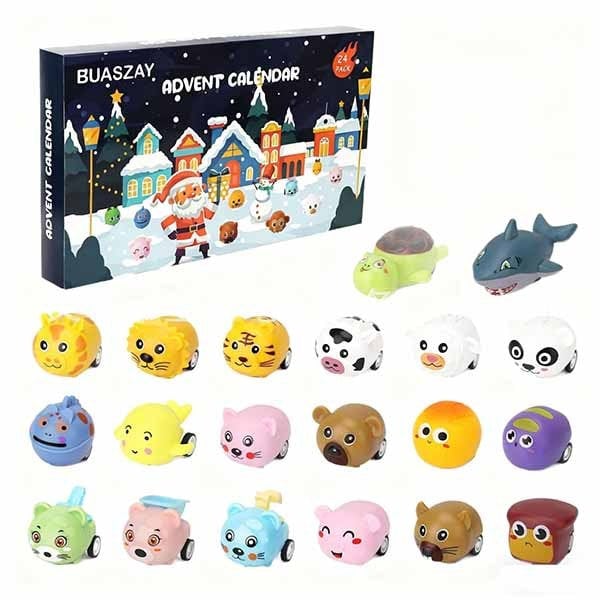 Leaper Children’s Boomerang Car Toys Advent Calendar