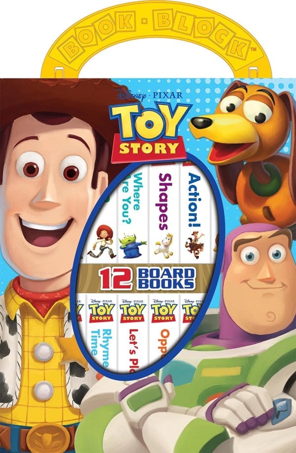 Disney Toy Story Woody, Buzz Lightyear, and More! - My First Library Board Book Block 12-Book Set