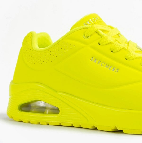 Skechers UNO - STAND ON AIR Mens Trainers Lime