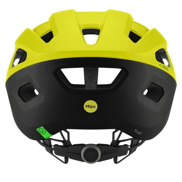 Smith Yellow Triad Mips Road/Gravel/XC MTB Bike Helmet - Medium