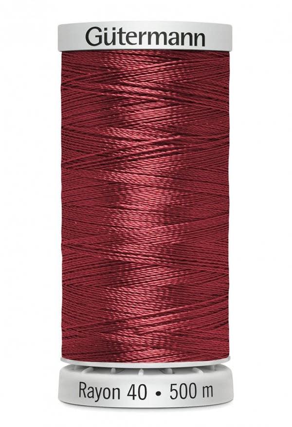 Gutermann No 40 Sulky Rayon Embroidery Thread 500m Rayon Thread Suitable For Embroidery