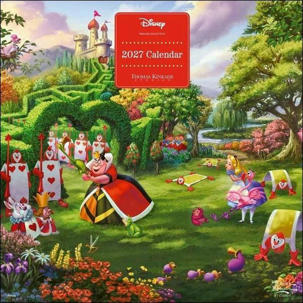 Disney Dreams Collection 2027 Calendar by Thomas Kinkade