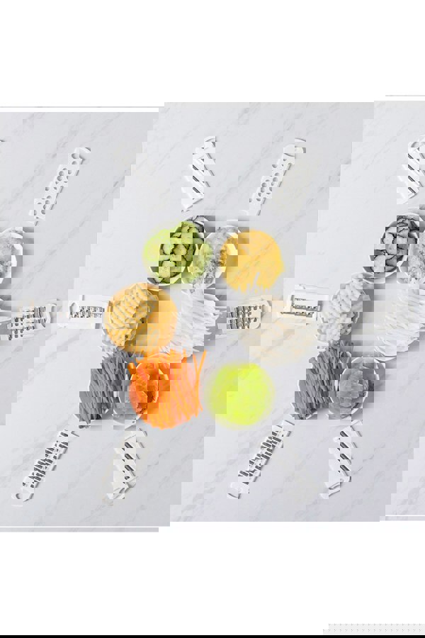 Living and Home Multi-Function Vegetable Grater Set 7 Blades with Drain Basket,Peeler Food Slicer Chopper Cutter