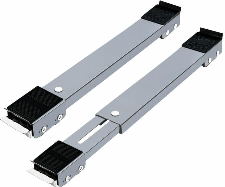 ATEK 2 Pack Extendable Appliance Furniture Rollers Heavy Duty 300kg Silver