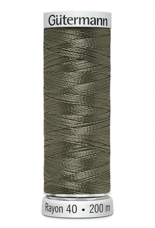 Gutermann No 40 Sulky Rayon Embroidery Thread 200m Rayon Thread Suitable For Embroidery