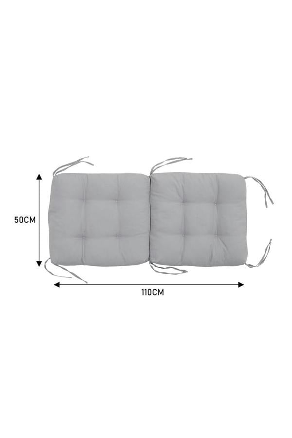 Living and Home Lawn Chair Garden Seat Cushion 110x50cm