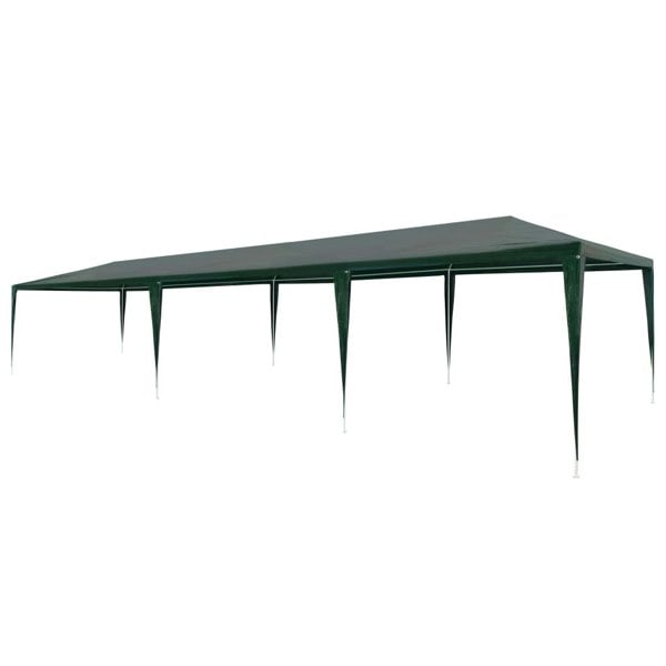 Berkfield Party Tent 3x9 m PE Green