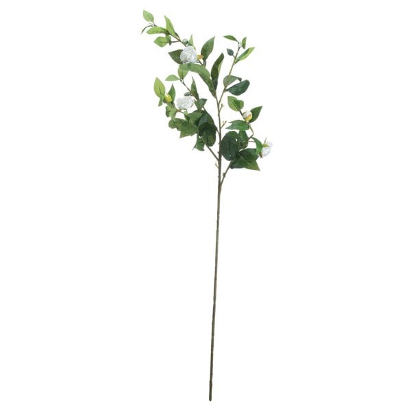 Hill Interiors Artificial Gardenia Stem Flower - Cream