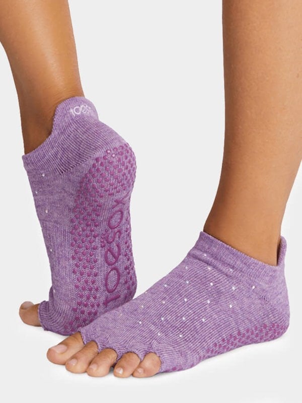 ToeSox Low Rise Half Toe Women's Yoga Grip Socks