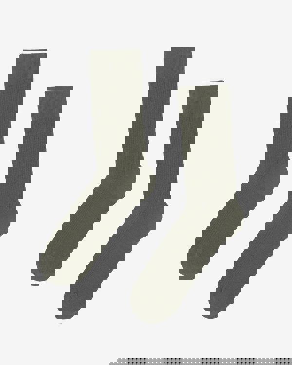 Colorful Standard Mens Classic Organic Socks - Dusty Olive