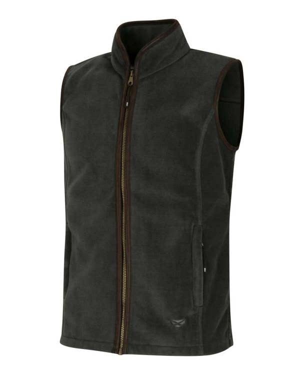 Hoggs of Fife Ladies Stenton Fleece Gilet in Pine