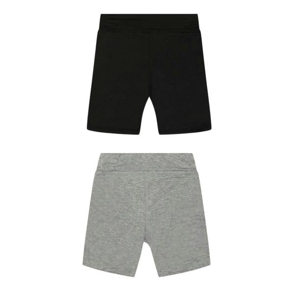 Reebok Girls Jersey Shorts (Pack of 2) - Silver - 