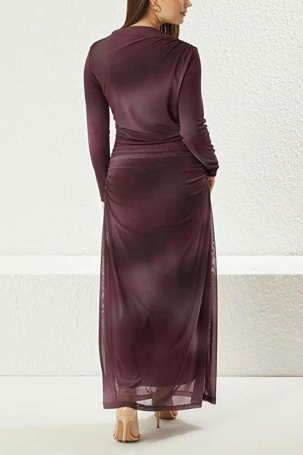 WOVCOR Gradient Knitted Dress