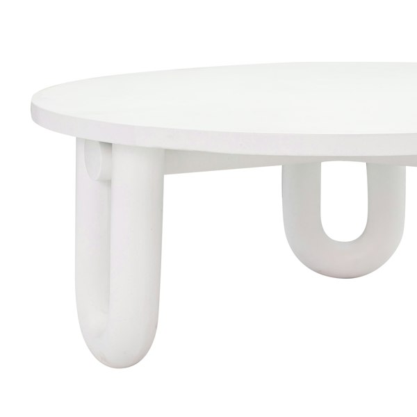 Furniture Edit Tildy Concrete Coffee Table - UK