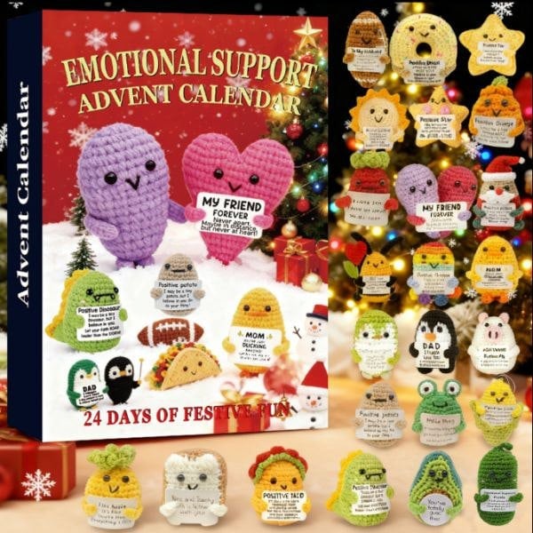 Leaper 2D Acrylic Emotional Support Advent Calendar