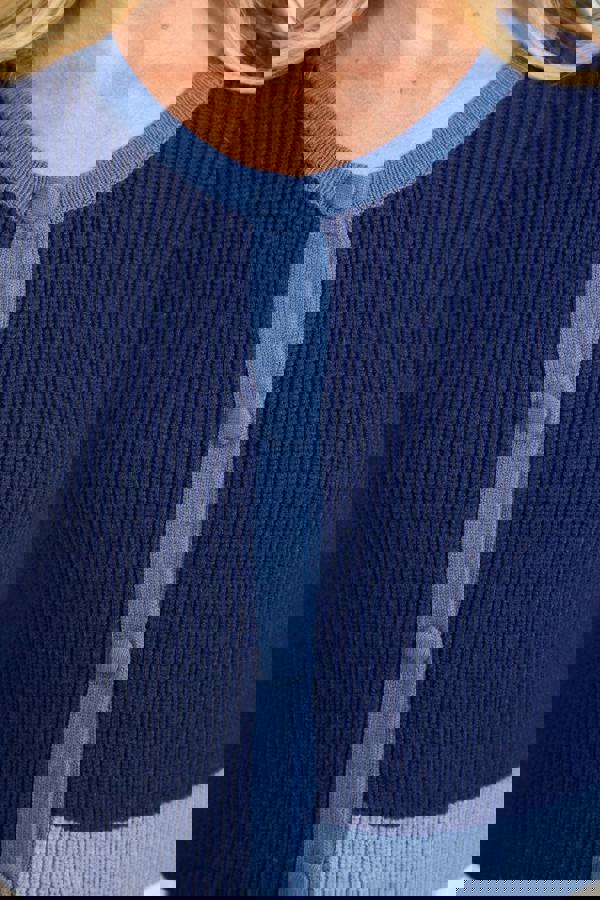 Colour Block Cardigan