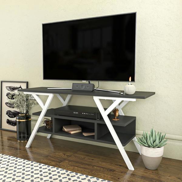 Decorotika Minerva Modern Tv Stand TV Cabinet for TV's up to 55"