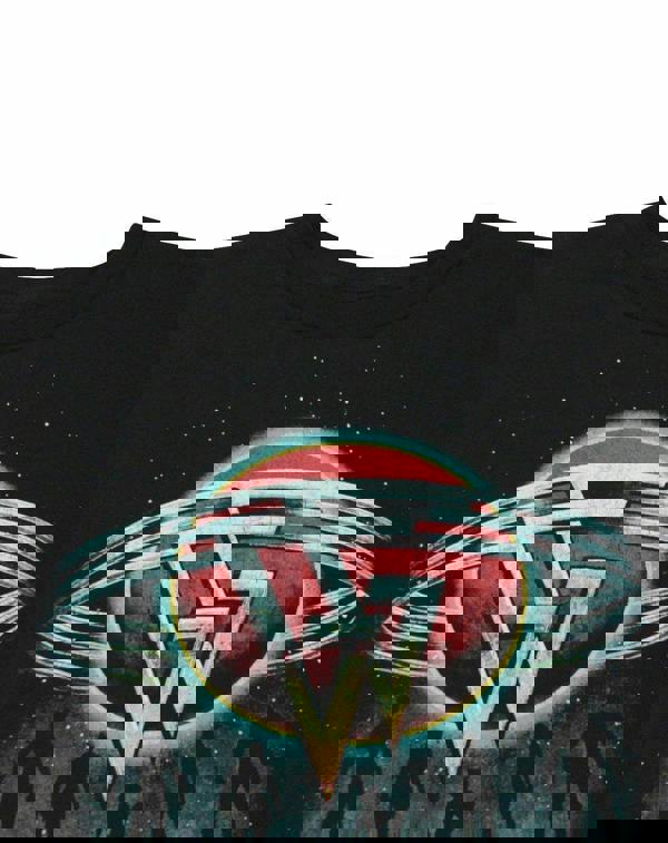 Marvel Womens Black Planet Short Sleeved T-Shirt