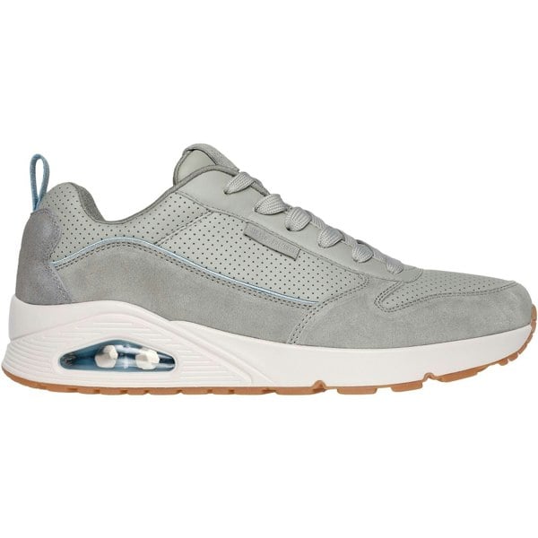 Skechers Uno Stacre 2.0 Leather Men's Sage Trainers
