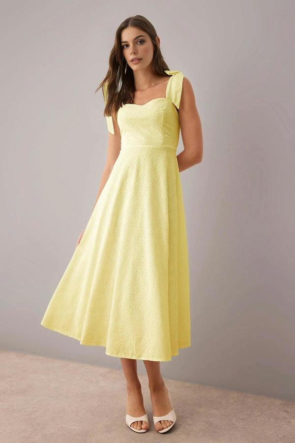 WOVCOR Brode Skater Maxi Woven Dress