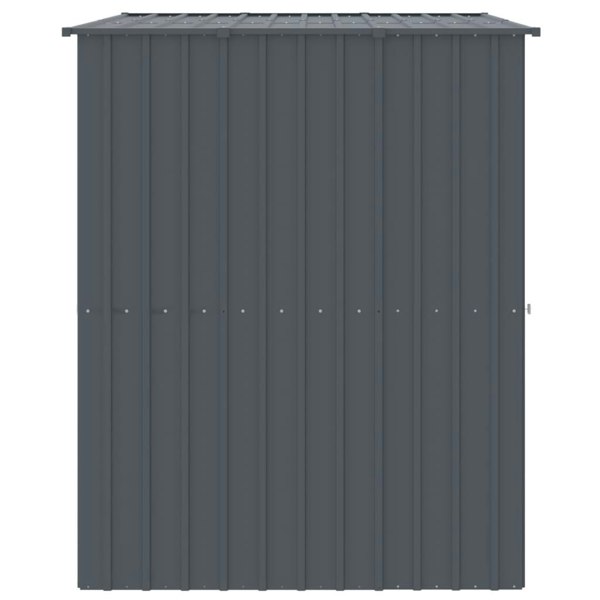 Berkfield Dog House with Roof Anthracite 214x153x181 cm Galvanised Steel