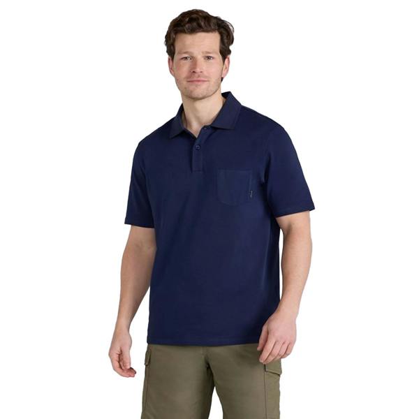 Animal Mens Icon Pique Polo Shirt - Navy