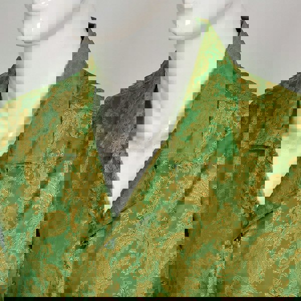 Product image of Men's Washington Cuban Collar Paisley Shirt for David Wej