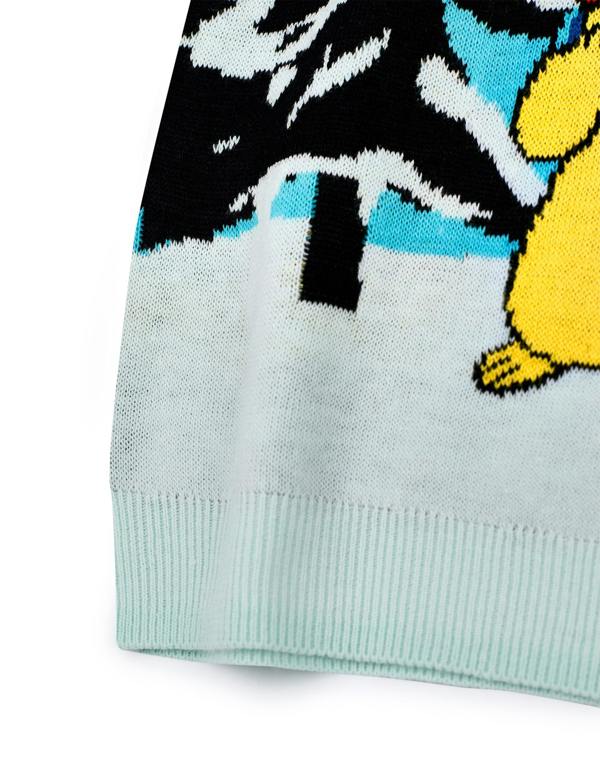 Pokemon Boys Blue Pikachu Christmas Jumper