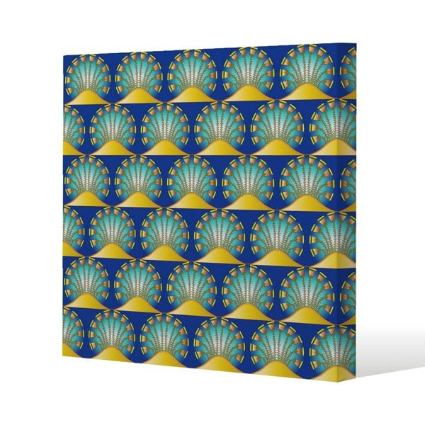 Benjamin Tate Design Egyptian style motif (Canvas Print)