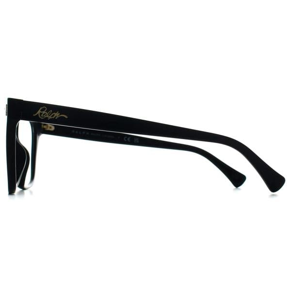 Ralph by Ralph Lauren Glasses Frames RA7158U 5001 Shiny Black Women