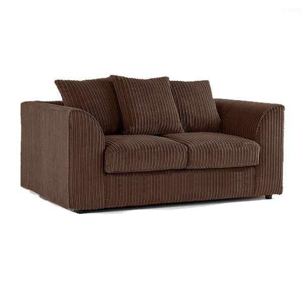 Furnishings For Less Luxor Full Jumbo Cord 2 Seater - Scatter Back