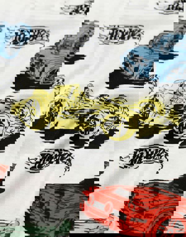 Hot Wheels Unisex Kids Multicoloured Character Multi-Pack of 2 Long Sleeve Long Leg Pyjama Set