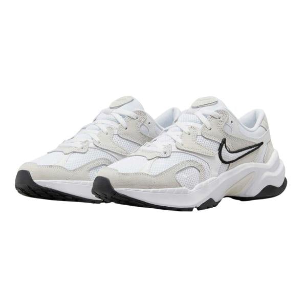 Nike Womens/Ladies Al8 Suede Chunky Sole Trainers - White/Black - 