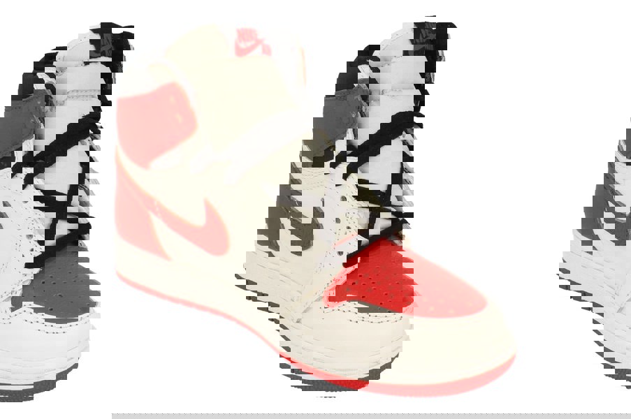 Nike Air Jordan 1 Retro High Og Mens Basketball Trainers 555088  555088 - White University Red Black 161 - Photo 3