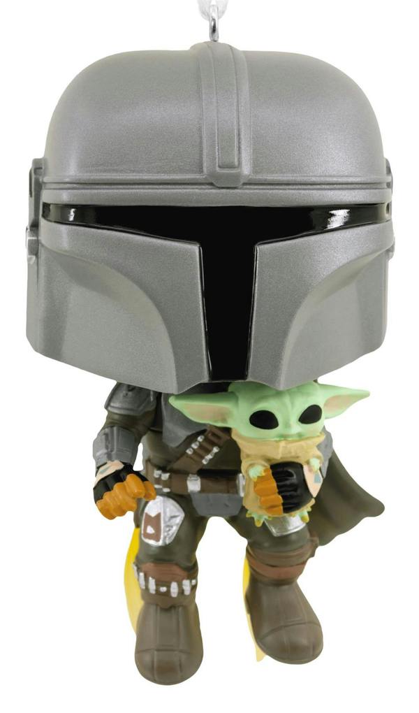Hallmark Star Wars - The Mandalorian & Grogu Funko POP! Christmas Tree Ornament