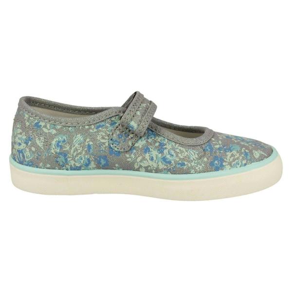 Start-rite Girls Startrite Mary Jane Styled Canvas Shoes Hula