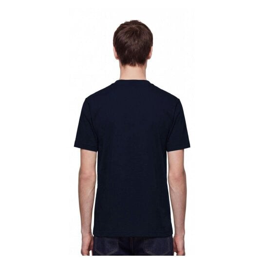 By Lanvin Central Logo Navy Blue T-Shirt