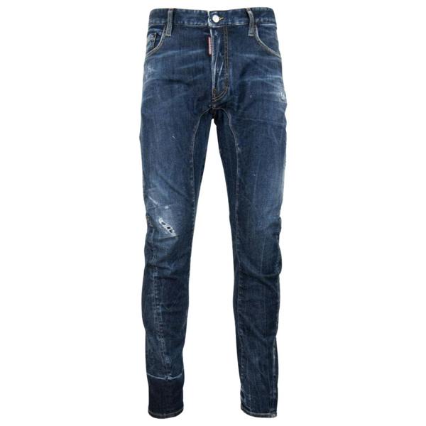 DSQUARED2 Tidy Biker Jean Lightly Worn Style Blue Jeans W30