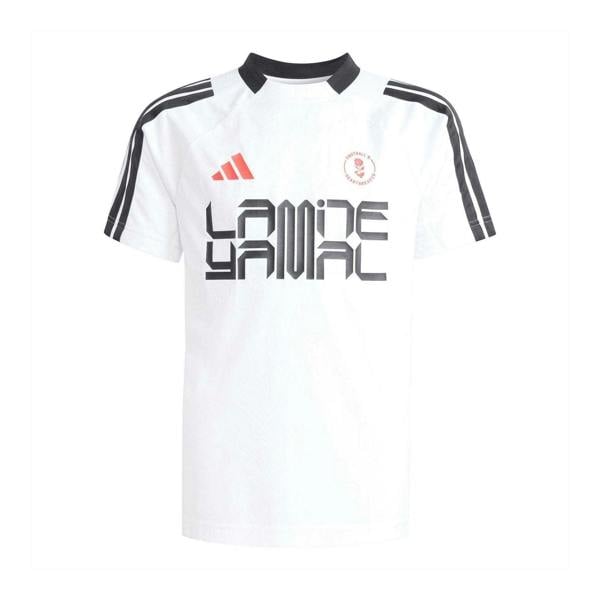 Adidas Childrens/Kids Lamine Yamal T-Shirt - White - 